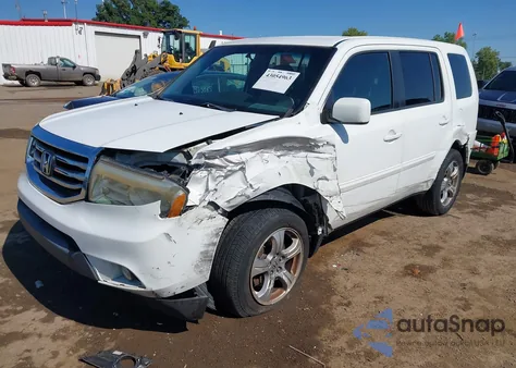 2013 Honda Pilot Ex из США, поврежденный, VIN 5FNYF4H48DB085693